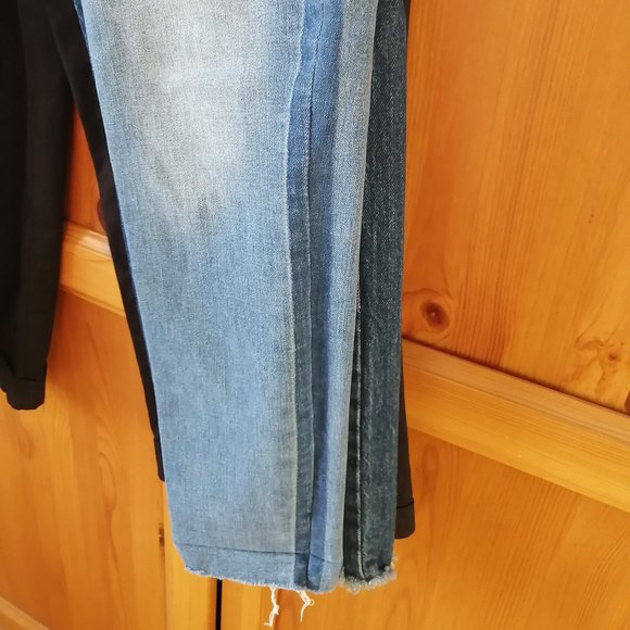 sz 31 LEVI'S Blue skinny high rise ankle JEANS - Picture 4 of 8